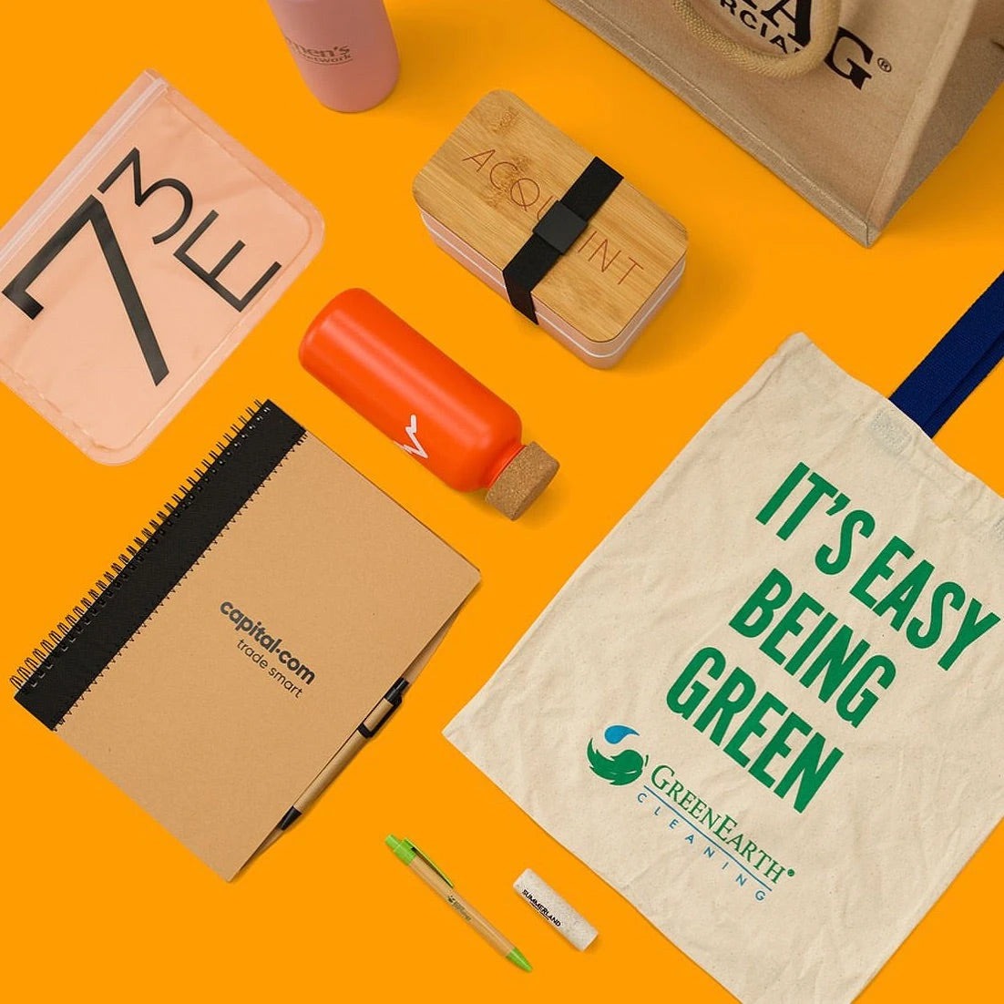eco friendly materials for conference merchandise