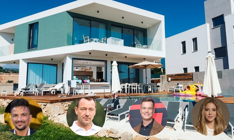 Famous people Cyprus property